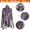 3Pack Halloween Decorations Outdoor - Hanging Halloween Decoration with 35.4” Hanging Ghost Witch & Grim Reapers & Ghost Pumpkin for Halloween Outdoor Indoor Decor